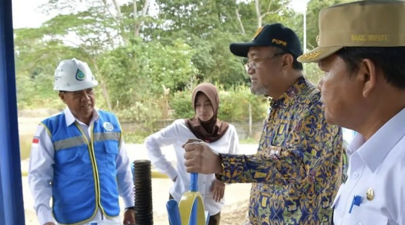 Pemkab Nunukan – Kemen PUPR Tinjau Embung dan Petakan Potensi Air Baku