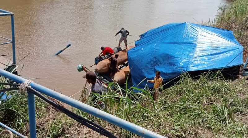 Perbaikan Ponton Pompa Tulin Onsoi Segera Rampung