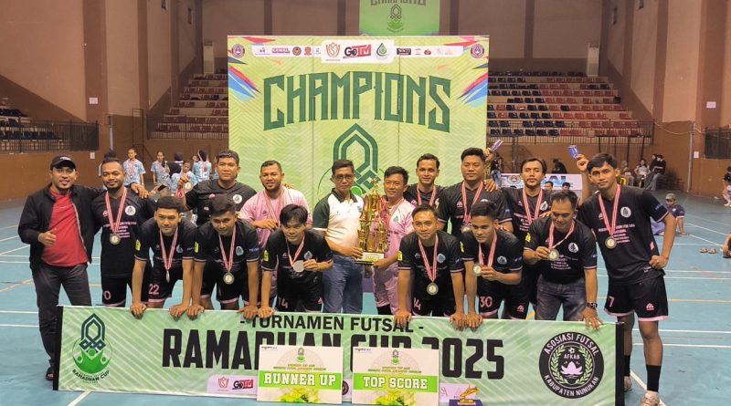 Tim Tirta Taka Raih Runner-Up Liga Ramadan Futsal, Boboy Jadi Top Skorer Tim Tirta Taka Raih Runner-Up Liga Ramadan Futsal, Boboy Jadi Top Skorer