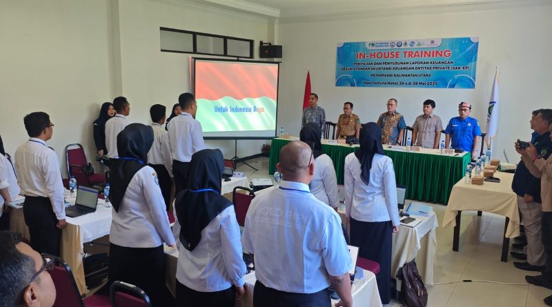 PD PERPAMSI Kaltara Gelar Inhouse Training Penyusunan Laporan Keuangan Sesuai SAK-EP