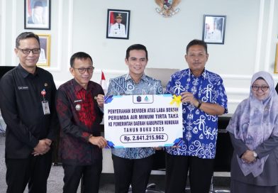 Perumda Air Minum Tirta Taka Sumbang Rp2,64 Miliar, PAD Nunukan Naik Signifikan